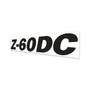Genie Lift Part # 1305105GT - DECAL, COSMETIC, Z-60 DC,BLK, EA
