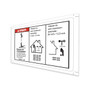 Genie Lift Part # 1301033FRGT - DECAL, DANGER, 60" OUTRIGGER REACH, OUTDOOR, EA