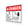 Genie Lift Part # 1301780GT - DECAL,DANGER,HIGH VOLTAGE, Z45FE, EA