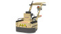 The EDCO 2EC-NG Magna-Trap Dual-Disc Floor Grinder is a powerful and versatile tool that can be used for a variety of floor grinding applications. With its 1.5HP electric engine and 115-230 voltage, this grinder can grind approximately 500sqft per hour, making it ideal for larger projects. Additionally, its unique multi-tooling disc with carbide pockets allows you to bolt tungsten carbides directly onto the disc for stripping applications. And with EDCO's exclusive Leveling System, you can easily adjust the machine's height and use a wide range of accessories to get a truly level grind.