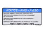 JLG Part # 1001214673 | DECAL,MACHINE AMBIENT TEMP, EA