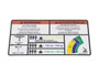 JLG Part # 1001234432 | DECAL,WARNING HI-CAP. (SPA), EA