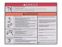 JLG Part # 1001244726 | DECAL,WARNING/DANGER, EA