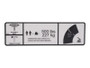 JLG Part # 1001253922 | DECAL,WARN SINGLECAP(ENG,FRE), EA