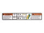 JLG Part # 1001255222 | DECAL,WARNING DUAL CAP., EA