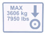 JLG Part # 1001255849 | DECAL,MAX TIRE LOAD, EA