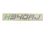 JLG Part # 1001267324 | DECAL,H340AJ, EA