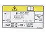 JLG Part # 1001269877 | DECAL,CAPACITY 800LBS/363KG, EA