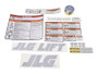 JLG Part # 1001272204 | KIT,1850SJ PLATFORM DECAL, EA