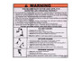 JLG Part # 1001272920 | DECAL,WARNING INSTRUCTION, EA