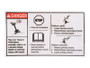 JLG Part # 133236GN | GN-DECAL, TIPOVER DANGER, EA