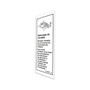 Genie Lift Part # 133292FRGT - DECAL,LABEL,LADDER STORAGE, EA