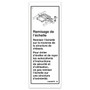 Genie Lift Part # 133292FRGT - DECAL,LABEL,LADDER STORAGE, EA