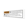 Genie Lift Part # 23725FRGT - DECAL,DANGER,FAIL.READ,1.5X5, EA