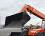 The tubular structure on the backside of the bucket makes it one of the strongest in the industry, and it's great for moving snow, too. 