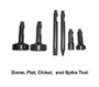 Introducing the Haugen - PD-0010 - Flat Head Tool 8.125" Description, 2.9" Tool Diameter 1850 Dakota Driver  for Skid Steer. This powerful tool has been designed with the professional in mind, boasting a variety of features to make any job easier and more efficient. The skid steer capabilities allow quick maneuverability while being able to carry heavy loads, making it ideal for working on rough terrain. It also features an 8.1 Flat Head Tool that helps reduce fatigue by allowing easy access to a variety of tools and attachments. Like all Haugen products, this skid steers is built with quality materials and is incredibly durable, with an expected lifespan of many years even in extreme conditions. With its versatility and efficiency, it's perfect for anyone looking to get the most out of their workday.