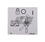 JLG Part # IP-70145 | DECAL BATTERY DISCONNECT, EA