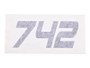 JLG Part # 1001276749 | DECAL,JLG 742, EA