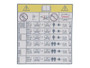 JLG Part # 1001287711 | DECAL,PIPE RACK CAPACITY, EA