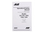 JLG Part # 31211368 | MANUAL,OPS,742-1255_ENGLISH, EA