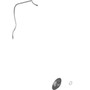 Genie Lift Part # 1291556-11500GT - ASSY, HOSE, HYD, -12, 3000, STR, STR, EA