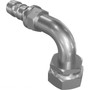 Genie Lift Part # 77703GT - HOSE END,BARB,FEM 90,ORFS,-8-8, EA