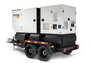 Highlights a 175kVA power capacity and a 6.8L turbocharged engine. The rust-proof aluminum enclosure ensures quiet operation and long-term reliability.