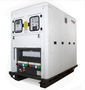 A detailed view highlighting the durable construction of the skid-mounted unit, showcasing its ability to withstand harsh conditions. This image demonstrates the system's suitability for long-term use in diverse environments