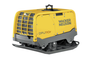 Wacker Neuson DPU110rLec970 US remote-control vibratory plate with Kohler diesel engine.