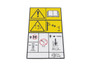 JLG Part # 1001277713 | DECAL,ELECTRICAL WARNING, EA
