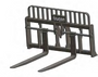 An angled image of the Haugen replacement carriage, emphasizing its heavy-duty frame and compatibility with various telehandler makes and models