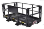 Haugen WPG-1-BR116 - Galvanized Back Railing for MWP 4x116 Work Platform Compatible with Serial #M0014325 to Present