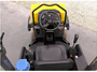 Excellent drum visibility
 With a tapered frame and hood design, the operator has excellent visibility to the drum edges for more comfortable operation and efficiency.
 The compact design allows an unobstructed view of the drums at all times. This simplifies maneuvering and approaching walls and obstacles, providing high quality results.
 The operator has all-round visibility, which means fewer mirrors and no need for a rearview camera. In addition, the risk of accidents is reduced.