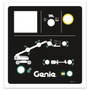 Genie Lift Part # 1322074GT | DECAL, GROUND CONTROL BOX, EA