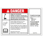 Genie Lift Part # 1322477FRGT | DECAL,DANGER/NOTICE,TIRESPECS,SX105, EA