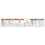 Genie Lift Part # 1325864FRGT | DECAL,LITHIUM BATTERY SAFETY,TIP OVER-BATTERY WEIGHT,COMPARTMENT ACCESS, CHARGING INSTRUCTIONS, INVENTUS, GS32/GS46, EA