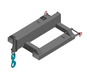 Haugen MIJ-120H - 120” Rigid Industrial Jib, Weld-on Hook