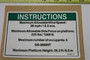 Genie Lift Part # T114641GT - DECAL,NOTICE,SIDE FRC,2669 ANS, EA