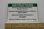 Genie Lift Part # T114642GT - DECAL,NOTICE,SIDE FRC,3369 ANS, EA