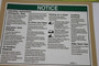 Genie Lift Part # 1000043GT - DECAL,NOTICE,OPER INST PLAT,DC, EA