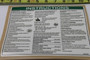 Genie Lift Part # 1000195GT - DECAL,NOTICE,OP INST,PLATFORM, EA