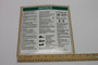 Genie Lift Part # 1000254GT - DECAL,NOTICE,OPERATING INST.IC, EA