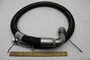 Genie Lift Part # 102336-5714GT - HOSE ASSY,1",90 FEM STR FEM***, EA