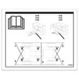 Genie Lift Part # 114099GT - DECAL,LABEL,TRANSPORT DIAGRAM, EA
