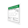 Genie Lift Part # 114117GT - DECAL,BATT CONN DIAGRAM, EA
