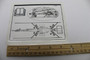 Genie Lift Part # 114167GT - DECAL,LABEL,TRANSPORT DIAGRAM, EA