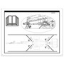 Genie Lift Part # 114167GT - DECAL,LABEL,TRANSPORT DIAGRAM, EA
