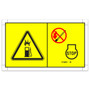 Genie Lift Part # 114251GT - DECAL,LABEL,NO SMOKING,SYMB, EA