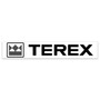 Genie Lift Part # 114291GT - DECAL,TEREX LOGO,59X10 BLACK, EA