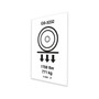 Genie Lift Part # 114362GT - DECAL,LABEL-WHEEL LOAD,GS-3232, EA